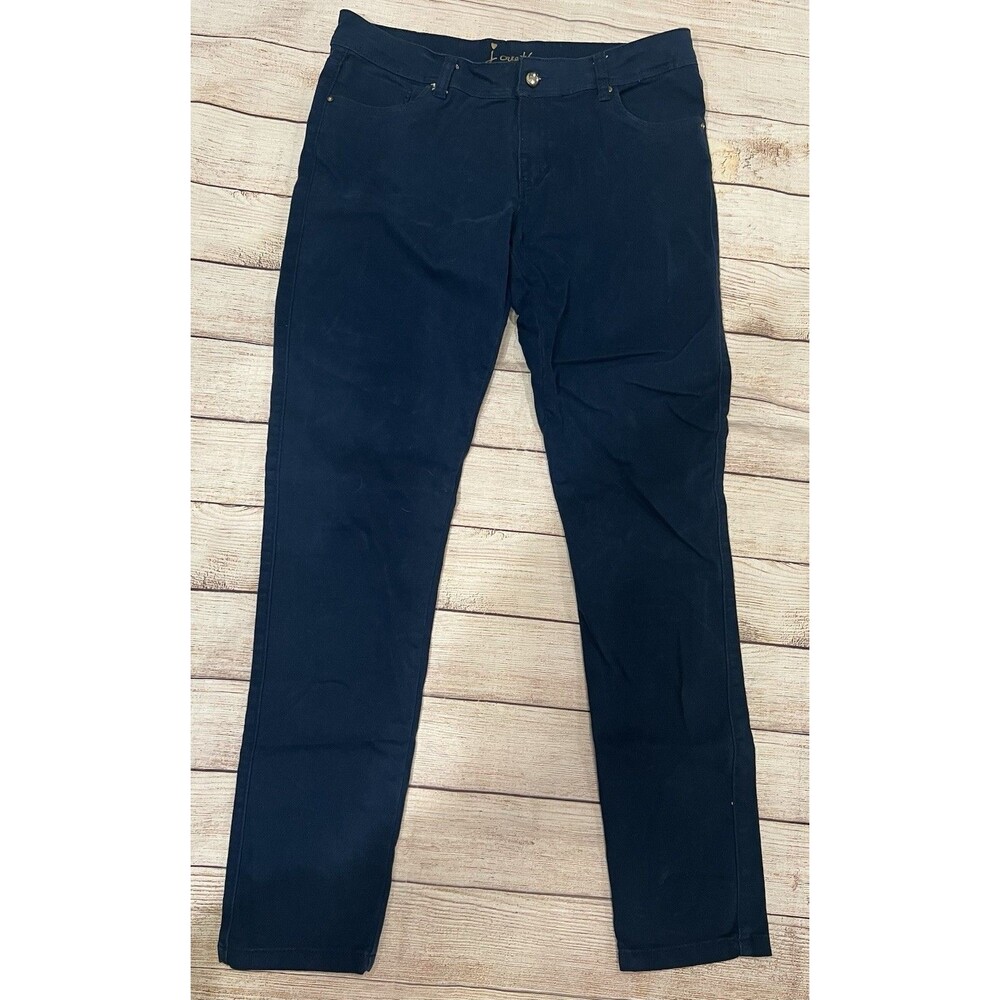 J Ceations Brand Teal Blue Skinny Jeans Denim Pants Size 13/14